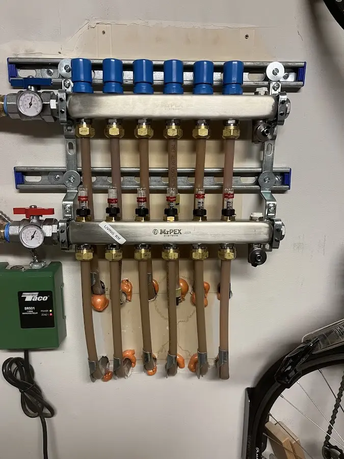 Plumber performing Leak Detection at a residential property in Westminster